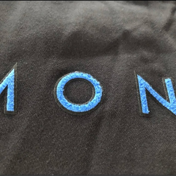 Monat gear varsity jacket coat black grey - Picture 8 of 10